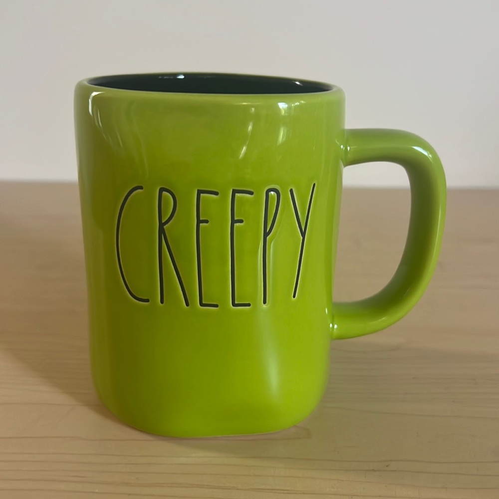 Rae Dunn creepy mug